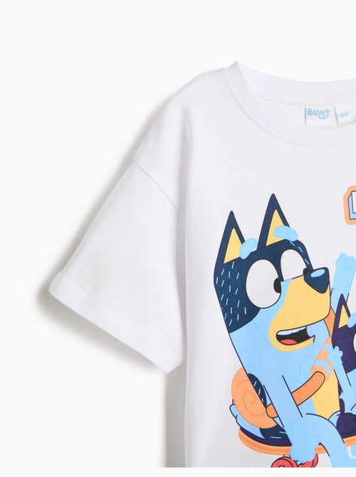 Camiseta con estampado 'bluey', mo fashion - Kiabi Camiseta con estampado 'bluey', mo fashion - Kiabi