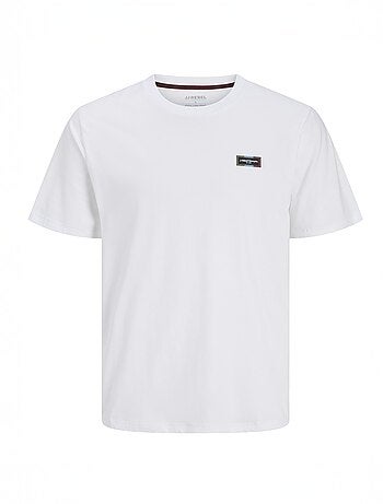 Camiseta con estampado de algodón