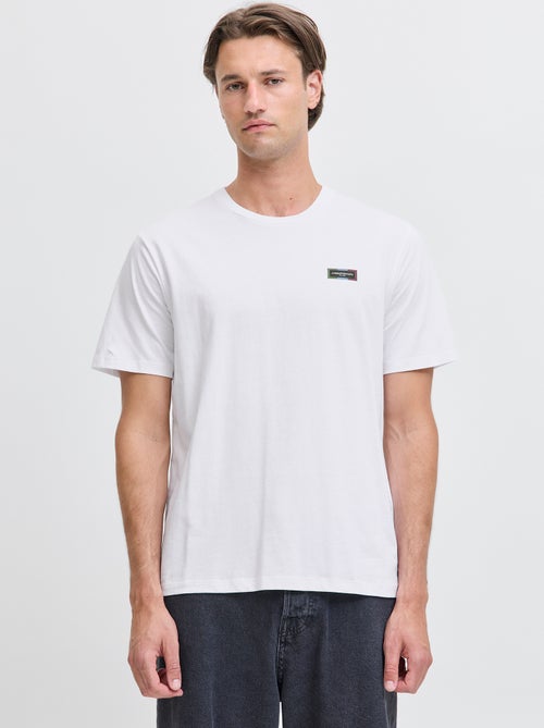 Camiseta con estampado de algodón - Kiabi