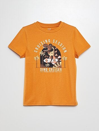 Camiseta con estampado de fantasía