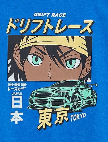 Camiseta con estampado de fantasía