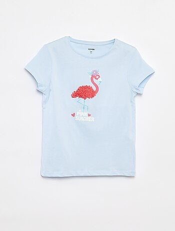 Camiseta con estampado de fantasía