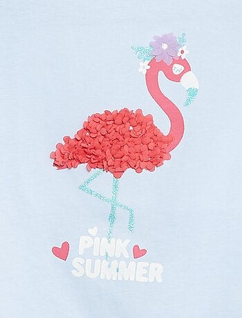 Camiseta con estampado de fantasía