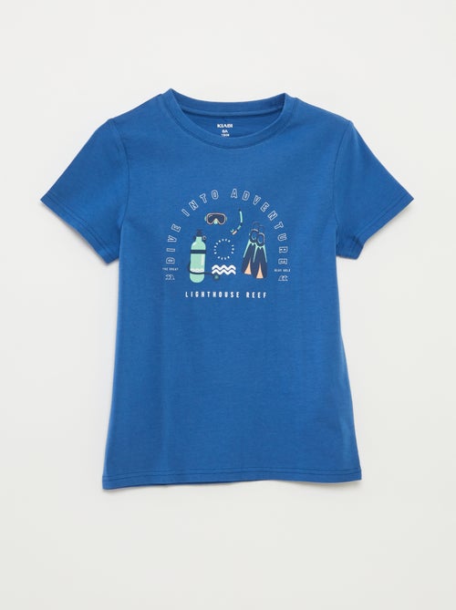 Camiseta con estampado de fantasía - Kiabi