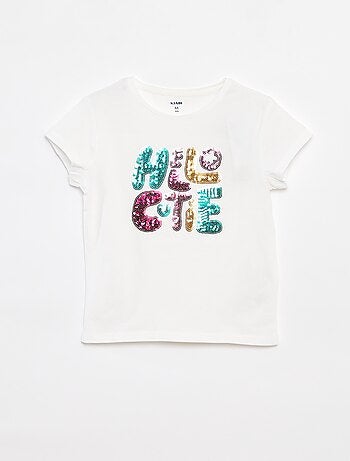 Camiseta con estampado de fantasía