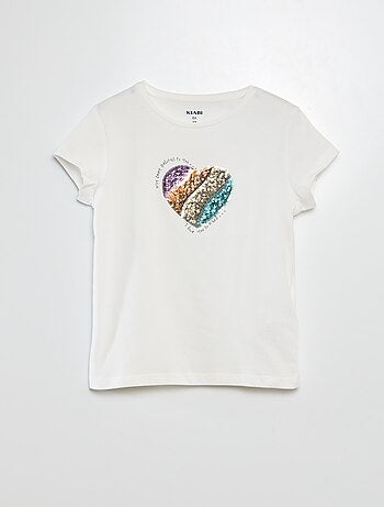 Camiseta con estampado de fantasía