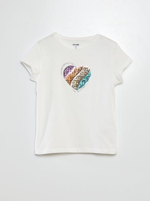 Camiseta con estampado de fantasía - Kiabi