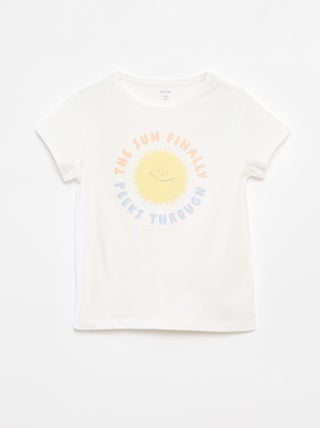 Camiseta con estampado de fantasía