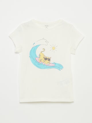 Camiseta con estampado de fantasía