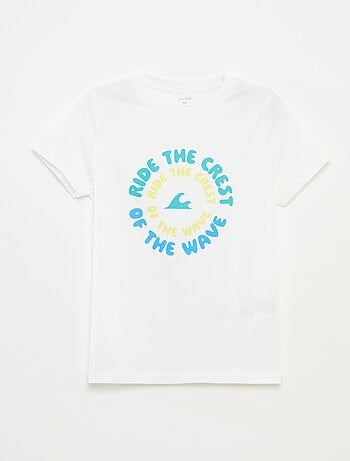 Camiseta con estampado de fantasía