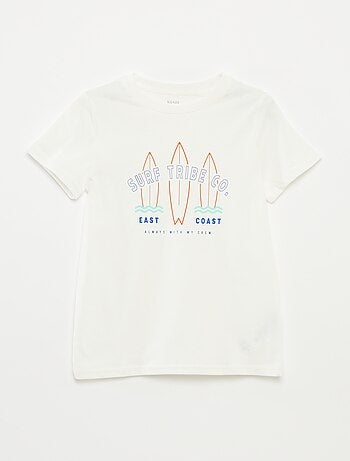 Camiseta con estampado de fantasía