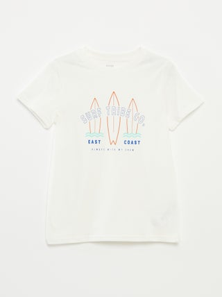Camiseta con estampado de fantasía