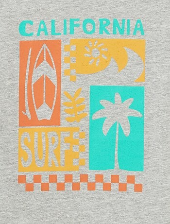 Camiseta con estampado de fantasía