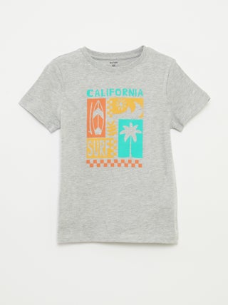 Camiseta con estampado de fantasía