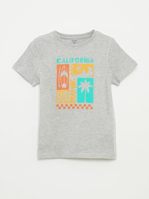 Camiseta con estampado de fantasía - Kiabi