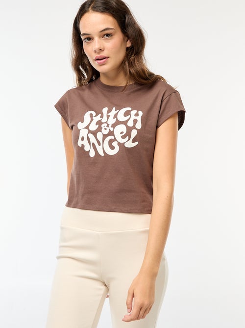 Camiseta con estampado de fantasía - Kiabi