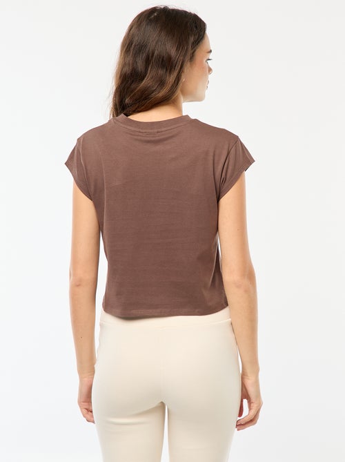 Camiseta con estampado de fantasía - Kiabi