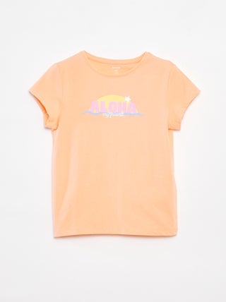 Camiseta con estampado de fantasía