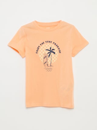 Camiseta con estampado de fantasía