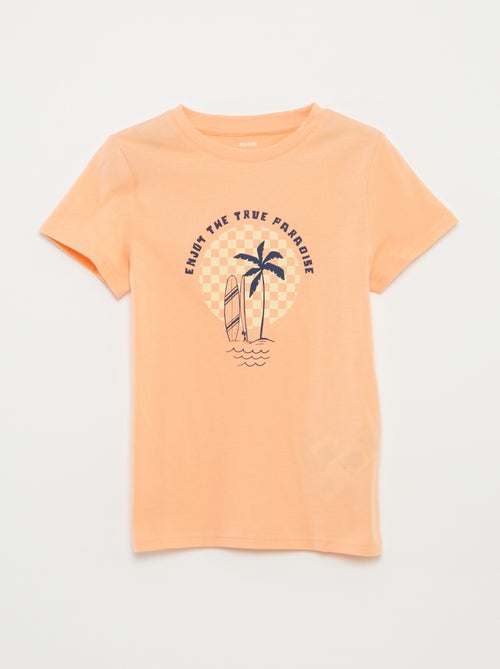 Camiseta con estampado de fantasía - Kiabi