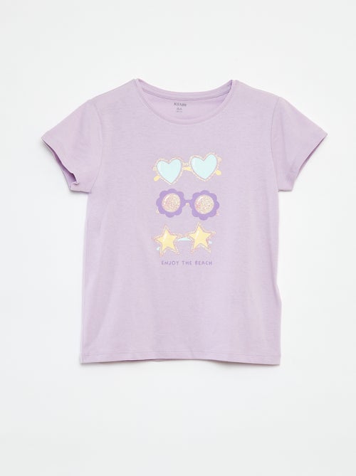 Camiseta con estampado de fantasía - Kiabi
