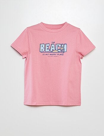 Camiseta con estampado de fantasía