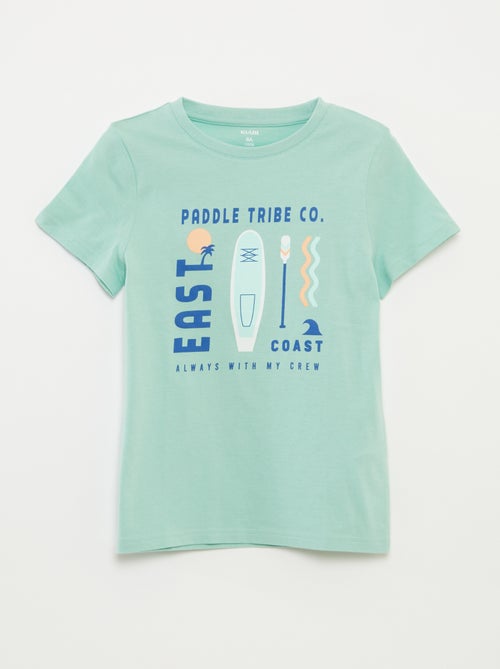 Camiseta con estampado de fantasía - Kiabi