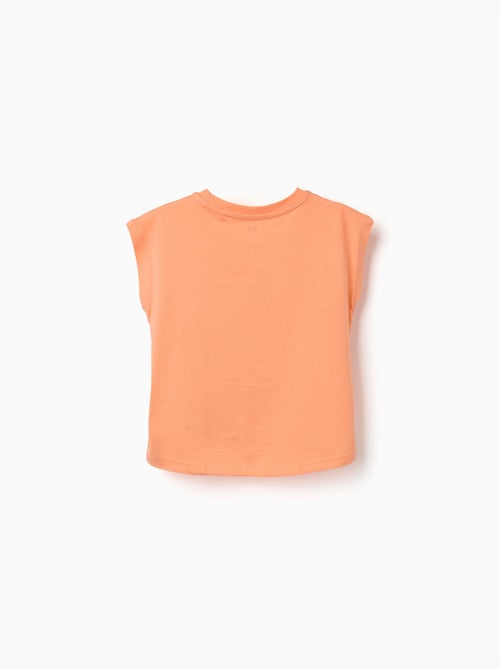 Camiseta con estampado de sol y palmeras - Kiabi