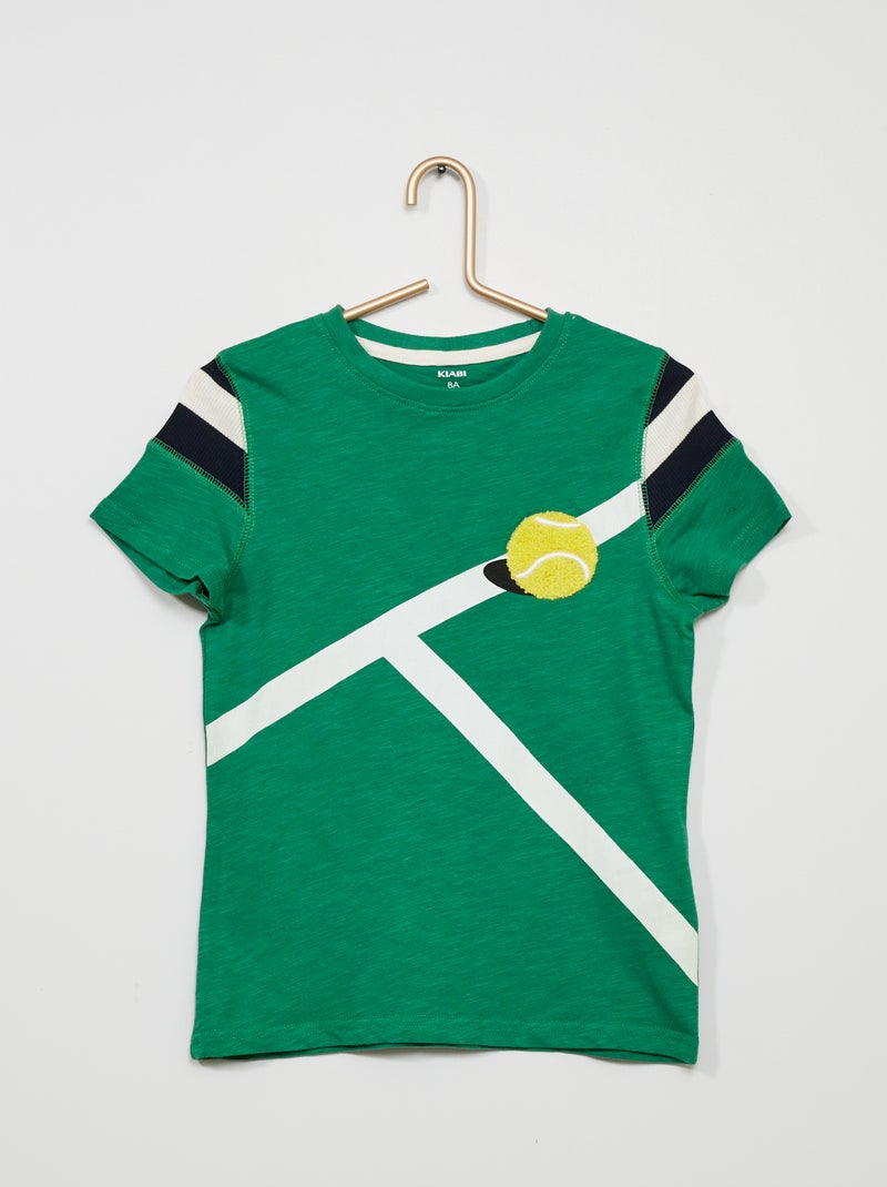 Camiseta con estampado deportivo VERDE - Kiabi