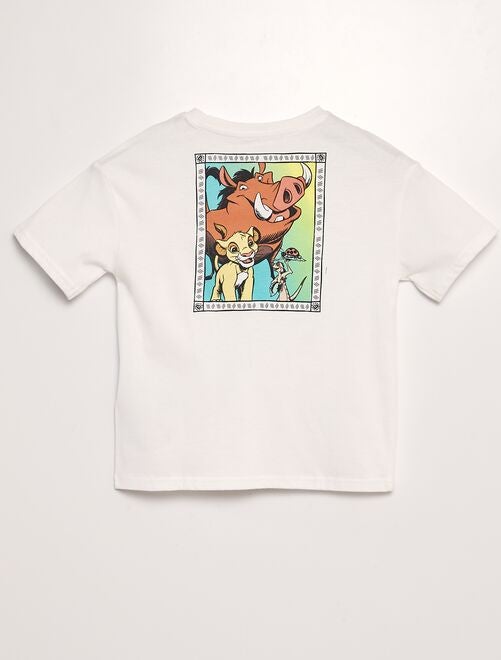 Camiseta con estampado en la parte trasera 'Mufasa' - Kiabi