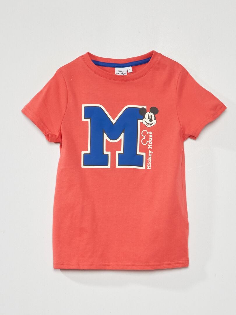 Camiseta con estampado 'Mickey Mouse' MARRON - Kiabi