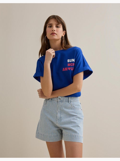 Camiseta con estampado, MO Fashion - Kiabi Camiseta con estampado, MO Fashion - Kiabi