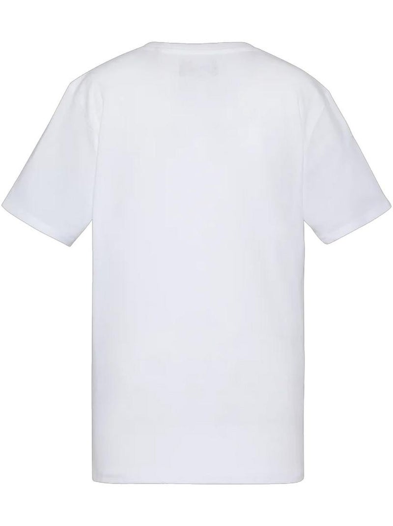 Camiseta con estampado para niño schott Blanco - Kiabi