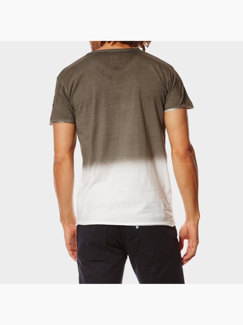 Camiseta con estampado tie and die - Kiabi