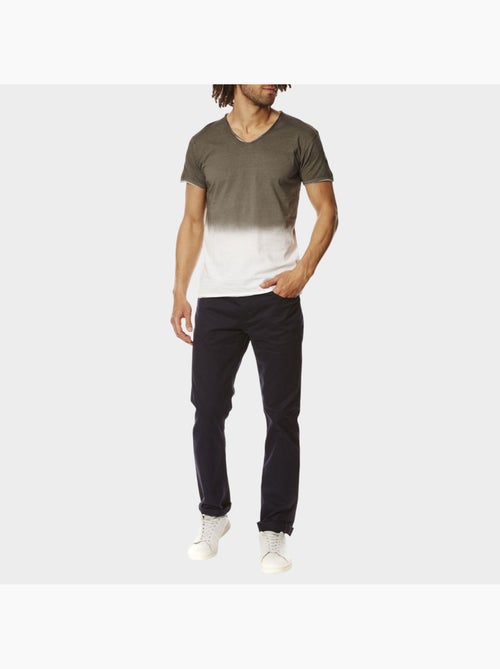 Camiseta con estampado tie and die - Kiabi