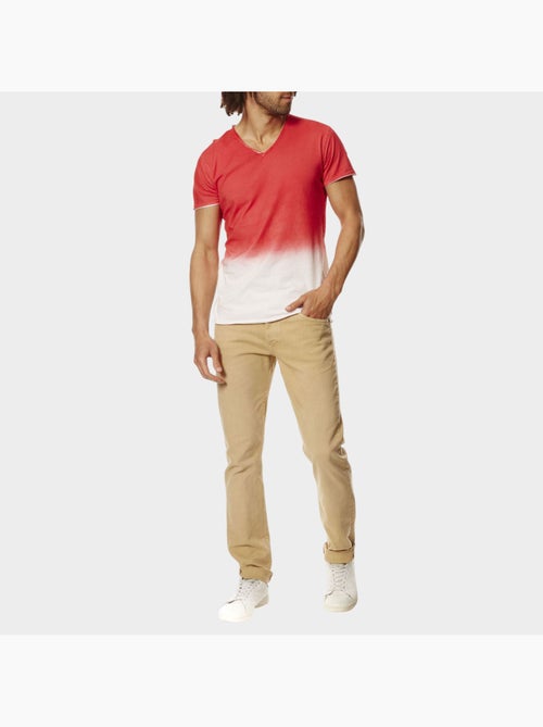 Camiseta con estampado tie and die - Kiabi