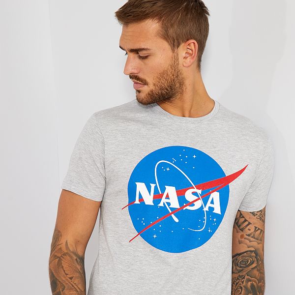 camiseta nasa hombre