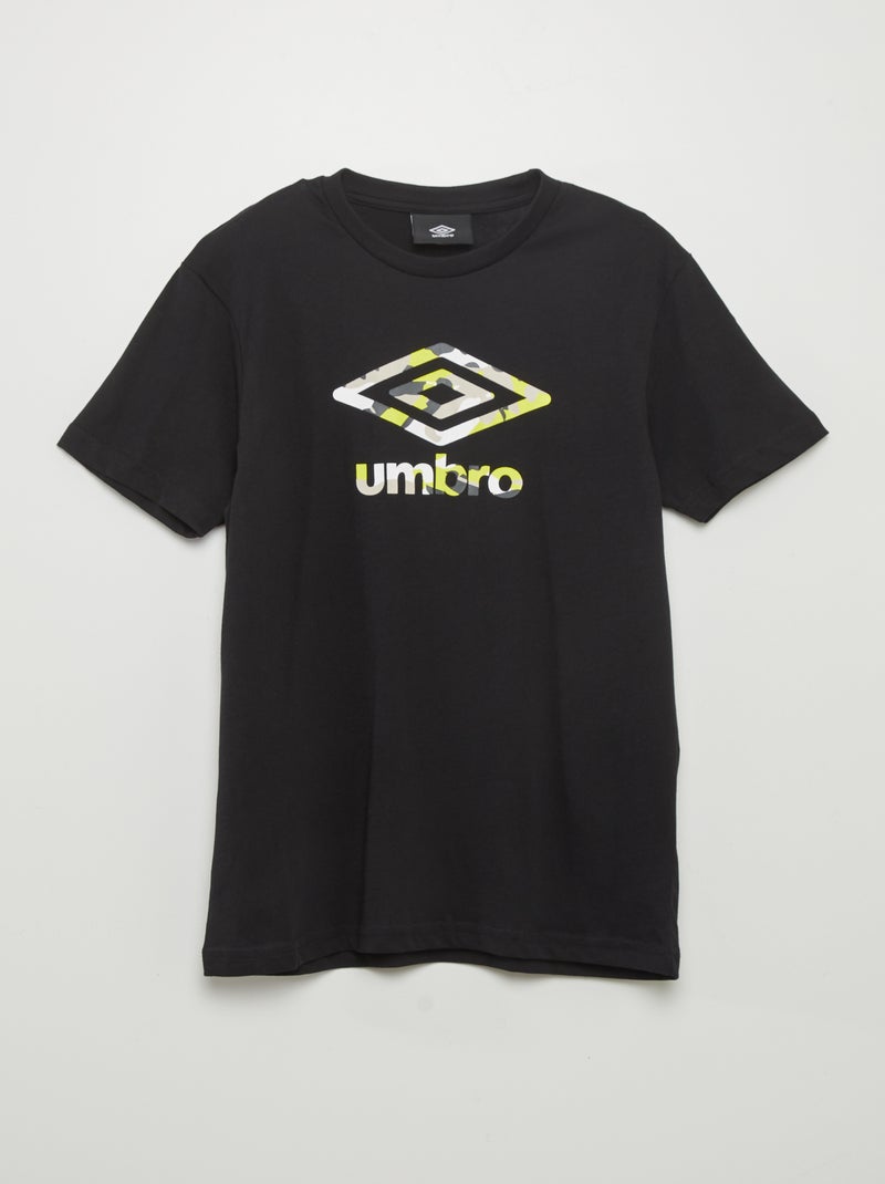 Camiseta con logo 'Umbro' NEGRO - Kiabi
