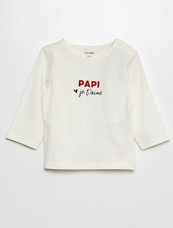 Camiseta con mensaje