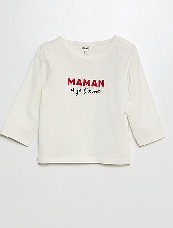 Camiseta con mensaje