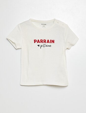 Camiseta con mensaje