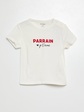 Camiseta con mensaje