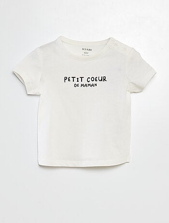 Camiseta con mensaje