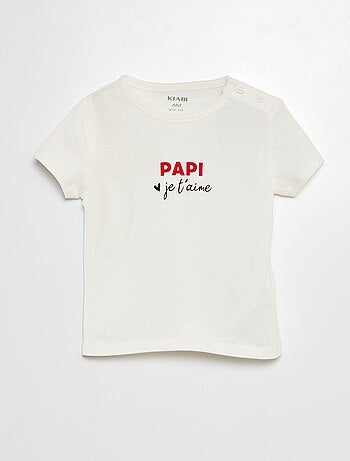 Camiseta con mensaje