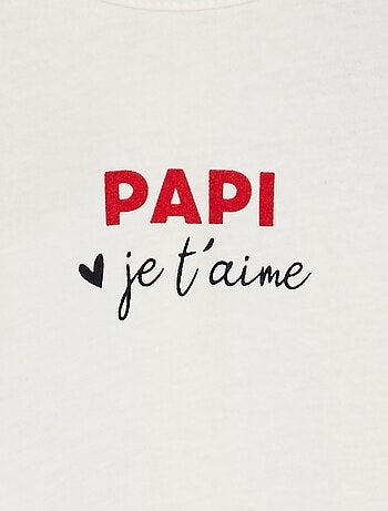 Camiseta con mensaje