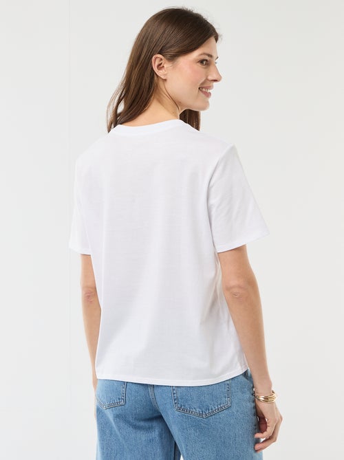 Camiseta con mensaje despedida de soltera - Kiabi