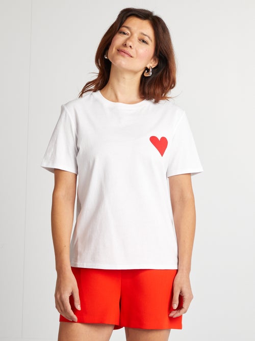 Camiseta con mensaje despedida de soltera - Kiabi