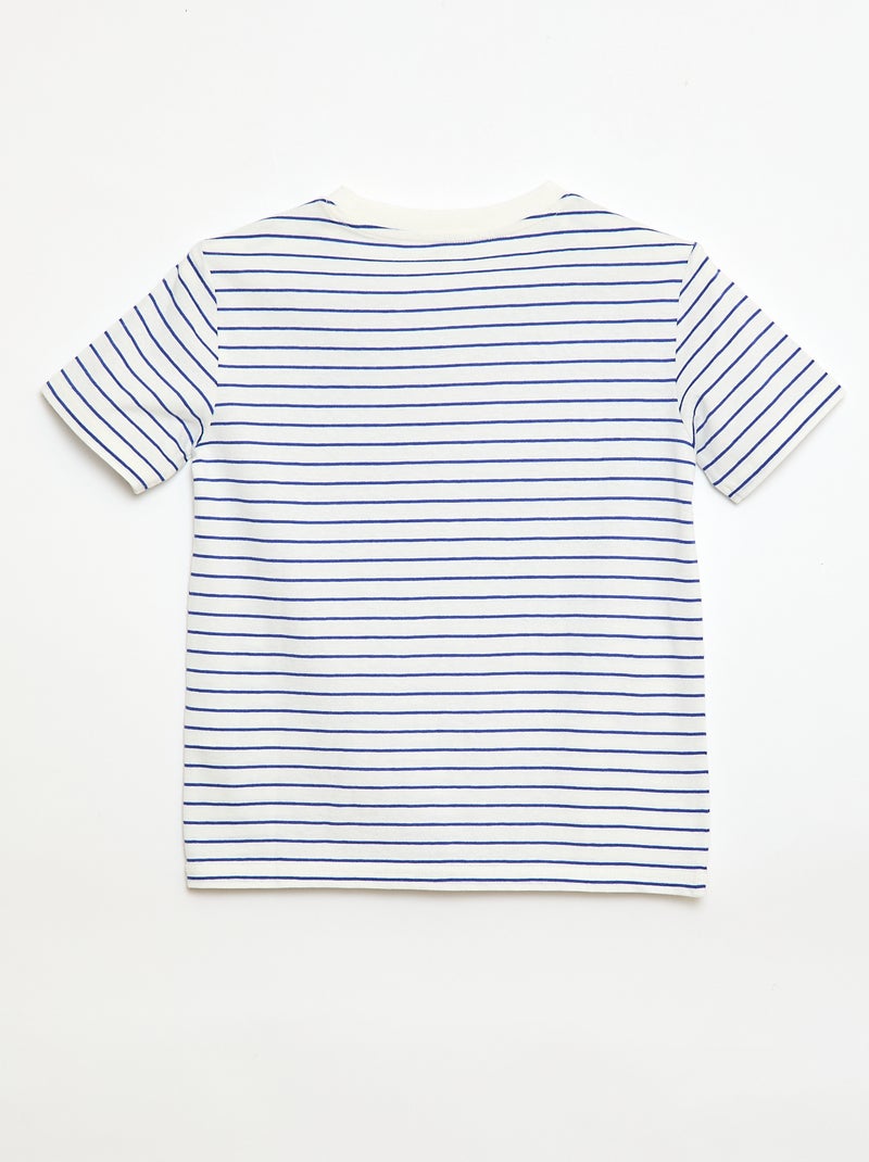Camiseta con mensaje Día de la Madre Azul - Kiabi