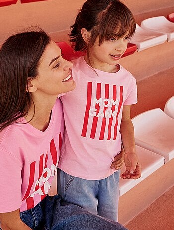 Camiseta con mensaje Día de la Madre