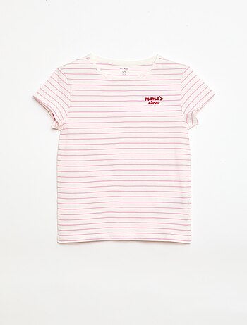 Camiseta con mensaje Día de la Madre